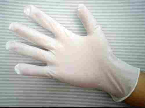 White Latex Disposable Hand Gloves
