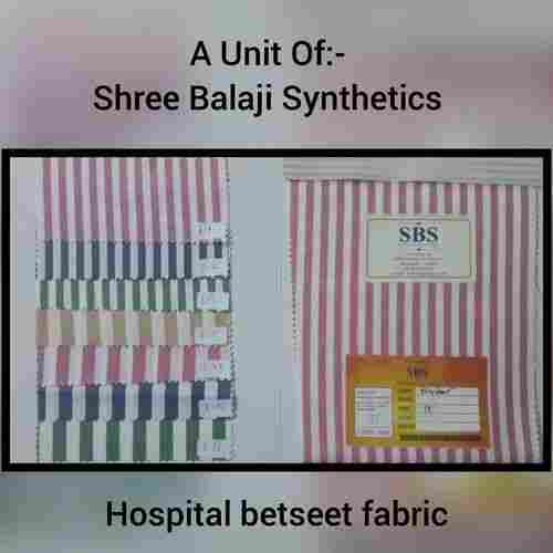 100% Polyester Striped Hospital Bedsheet Fabric