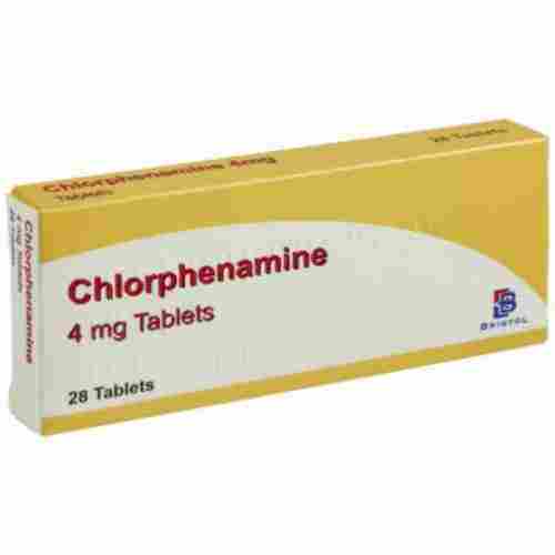 Chlorpheneramine Maleate 4mg Tablet