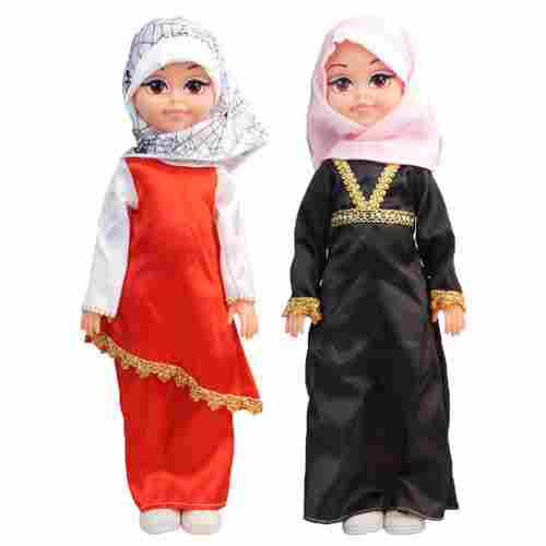 Two Muslim Baby Dolls For Baby Girls
