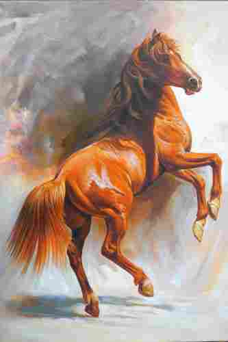 Attractive Indian Horse Painting