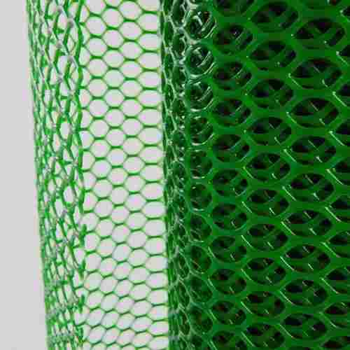 Green Plastic Hexagonal Mesh