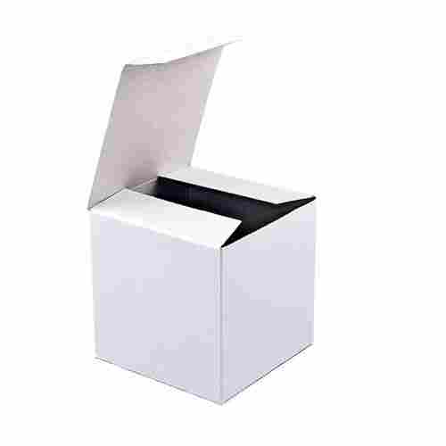 Plain Square White Paper Box