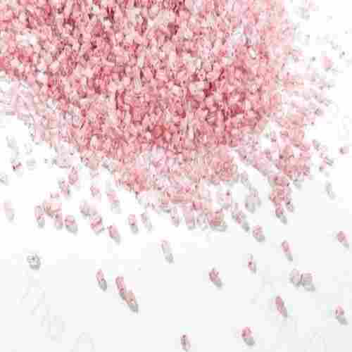 Pink Inside Cut Dana Glass Beads