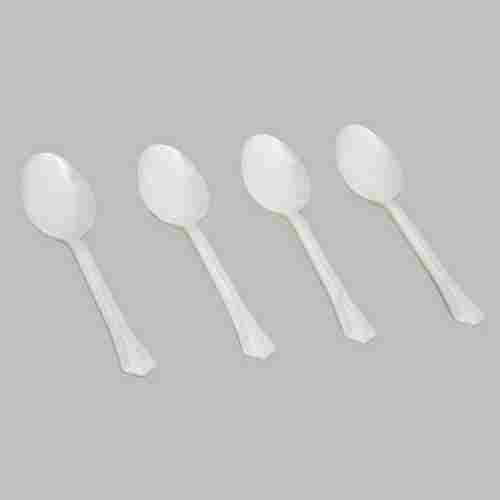 White Deluxe Disposable Spoon