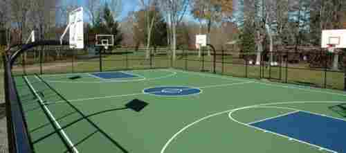 Sturdy Outdoor Basketball Court Flooring