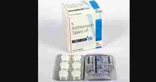 Velithrocin 250 Azithromycin 250 mg Tablets
