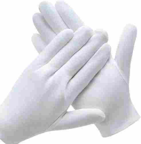 White Cotton Hand Gloves