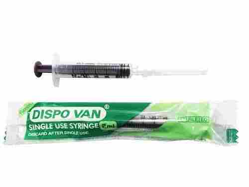 Disposable Dispo Van Syringe With Needle