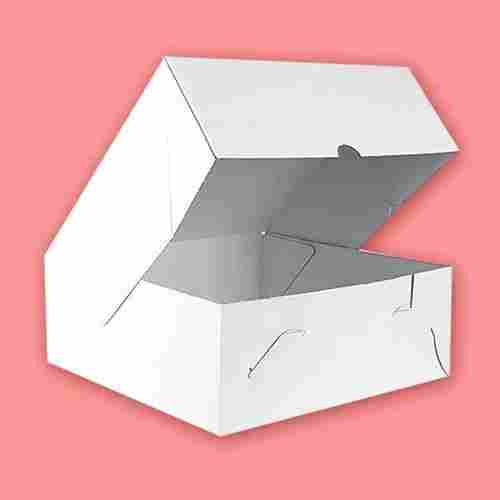 White Color Cake Box