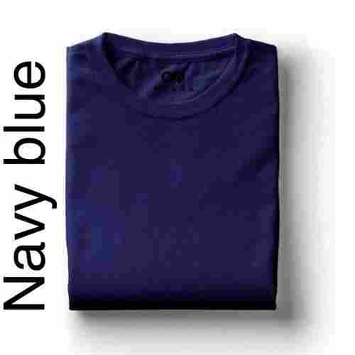 Navy Blue Plain T Shirt