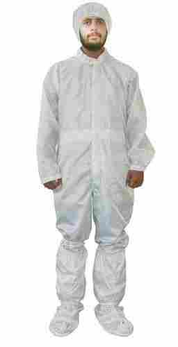White Color Antistatic Coverall