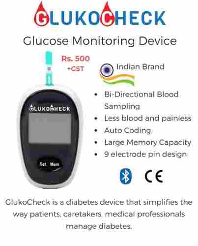 Evitalz GlukoCheck Blood Glucose Meter