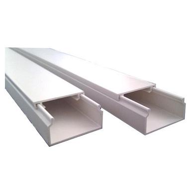 White Rectangular Pvc Cable Duct