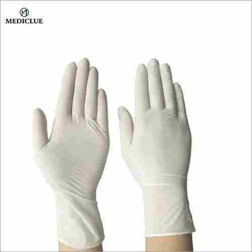 White Latex Examination Glove