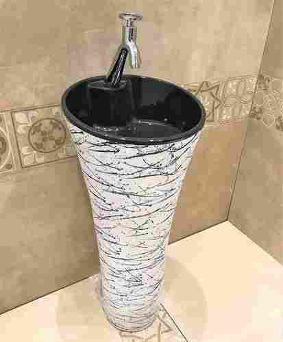 Designer Ceramic Pedestal Wash Basin