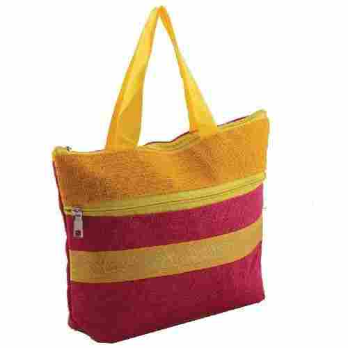 Multicolor Jute Shopping Bag