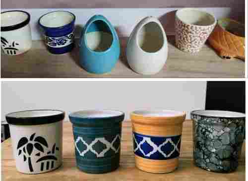 Ceramic Planters Flower Pots For Indoor Plantation Cum Decoration