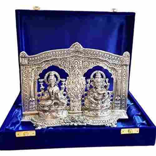 Silver Plated Laxmi Ganesh