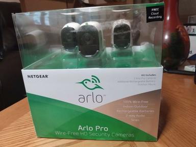 Arlo Pro 3 Avm4000 Wire Free Security Camera Sensor Type: Cmos