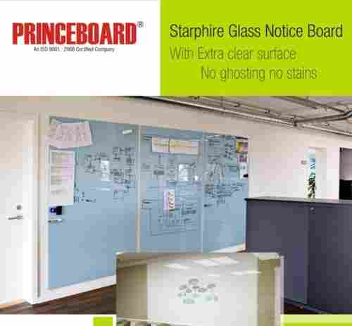 Starphire Magnetic Glass Writing Board