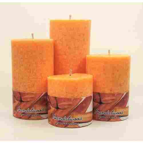 Organic Soy Wax Scented Sandalwood Candles