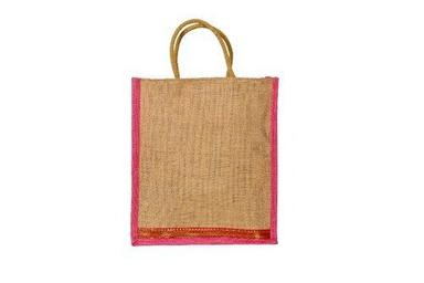 Brown Handmade Jute Carry Bag