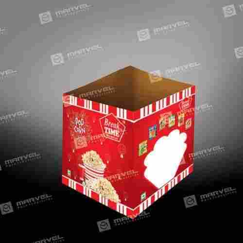 Paper Popcorn Corrugated Packaging Boxes
