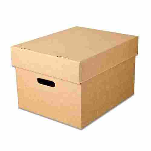 Brown Color Corrugated Storage Box