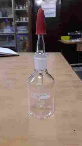 Transparent Bottle With Glass Dropper