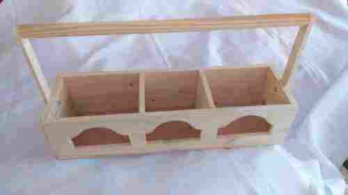 Pine Wood Basket 4*13