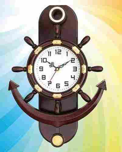 Round Pendulum Wall Clock