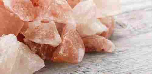 Pink Color Rock Salt Crystal
