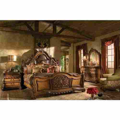 Wooden King Size Double Bed