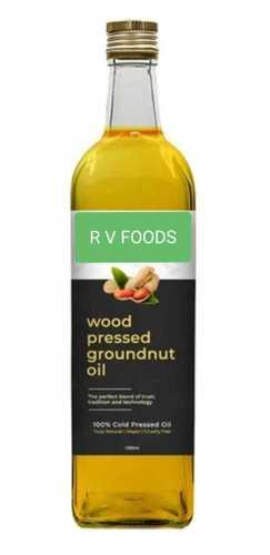 Wood Cold Pressed Edible Groundnut Oil Application: Kitchen