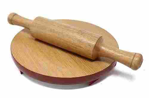 Kitchen Wooden Round Chapati Roller