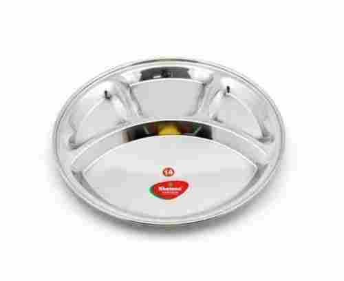 14 inch SS Compartment Dinner Plates
