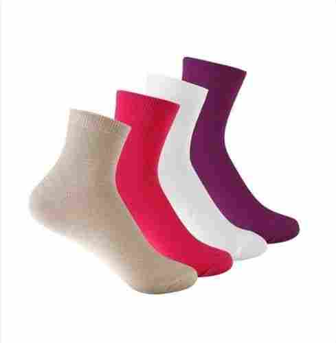 Ladies Plain Coloured Socks