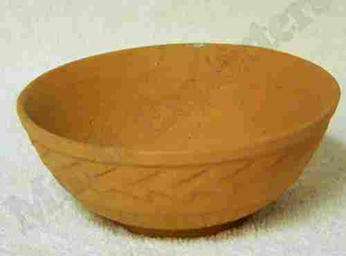 Handmade Plain Clay Bowl