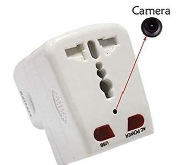 Power Plug Socket Wireless Spy Camera Application: Airport