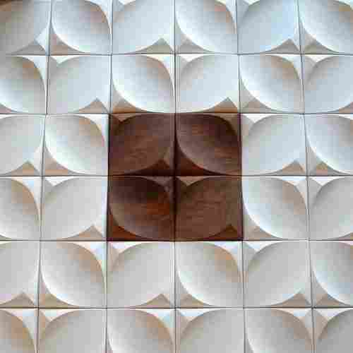 White 3D Wall Tiles