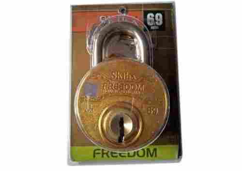 69mm Brass Double Locking Padlock