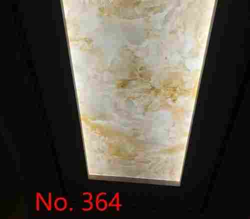 Artificial Marble Light Translucent Sheet For Wine Rooms To Restaurant Decor