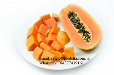 Natural Color Iqf Frozen Papaya Chunk Good Price 2020