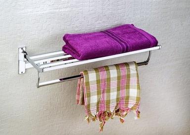 Stainless Steel Ss Square Folding Towel Rack
