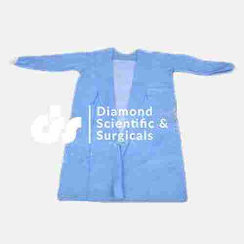 Blue Disposable Reinforced Gown