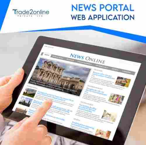 News Online Web Application Design Service