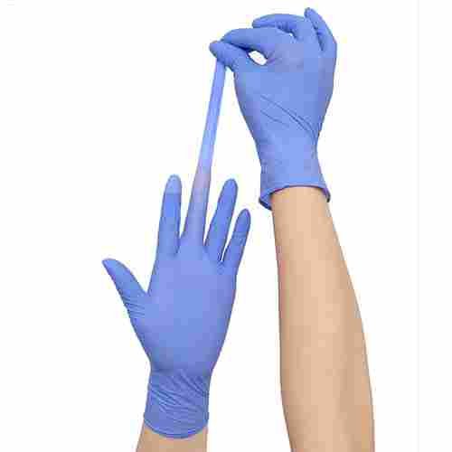 PRI Blue Examination Industrial Multi Use Disposable Powder Free Nitrile Gloves