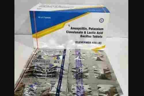 Amoxicillin Potassium Clavulanate Lactic Acid Bacillus Tablets