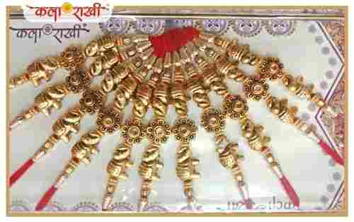 Handmade Fancy Ganesh Rakhi